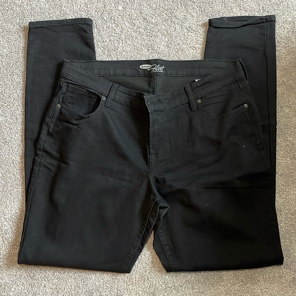 Old Navy Black Flirt Jeans 14